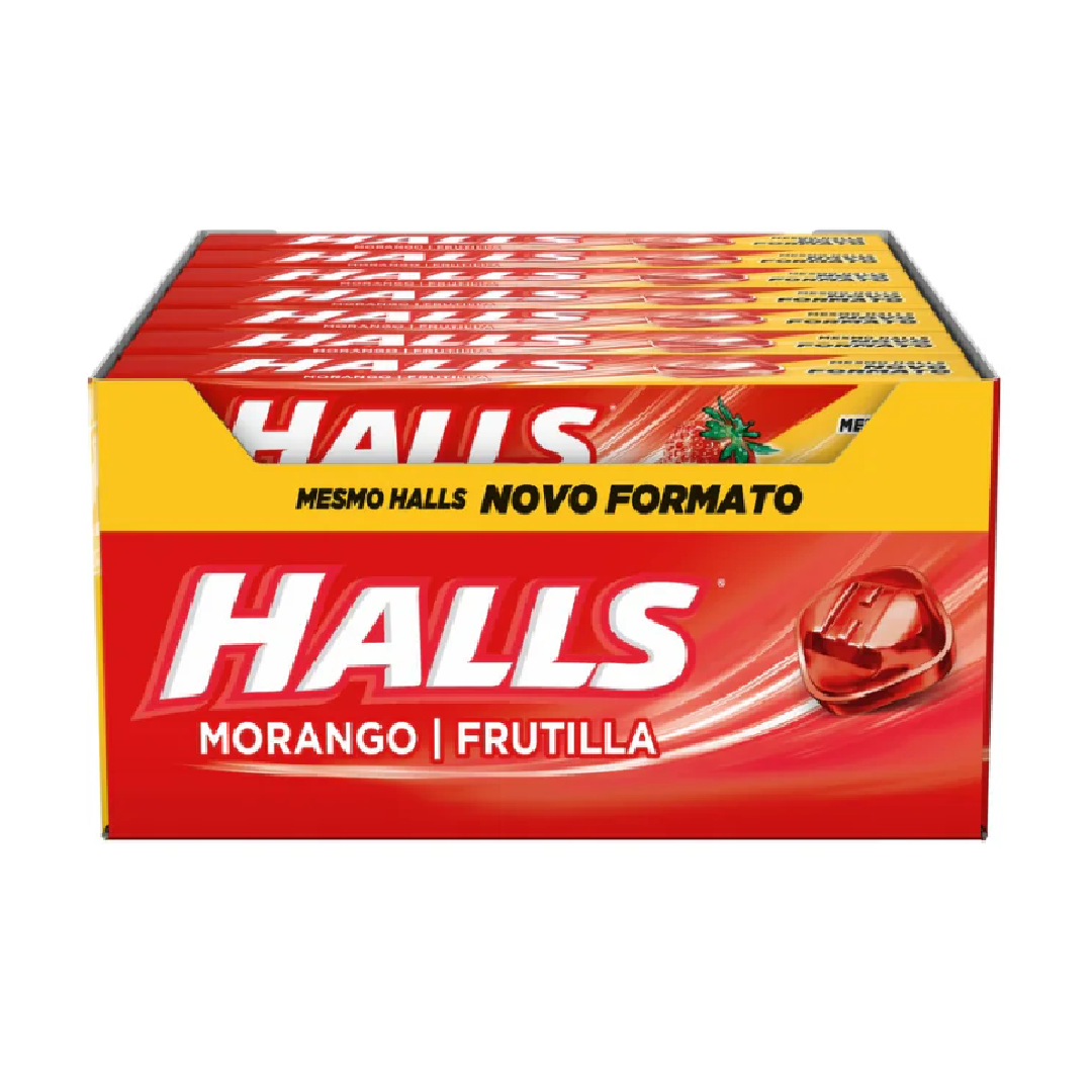 Halls Drops Morango (21x28g | 588g)